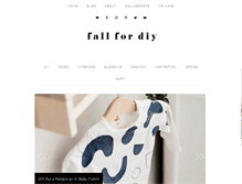 Tablet Screenshot of fallfordiy.com
